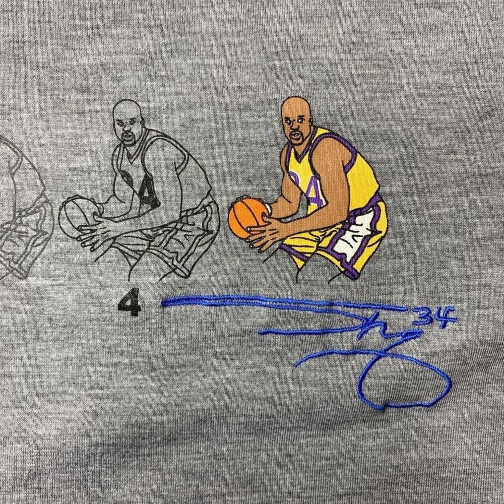 Vintage LA Lakers Shaquille O'Neal‎ Shaq basketball shirt